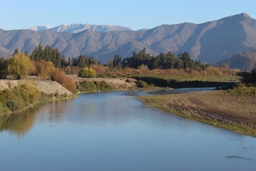 Maipo Valley Wine Tour Including 3 Vineyards and Country Town of Isla de Maipo