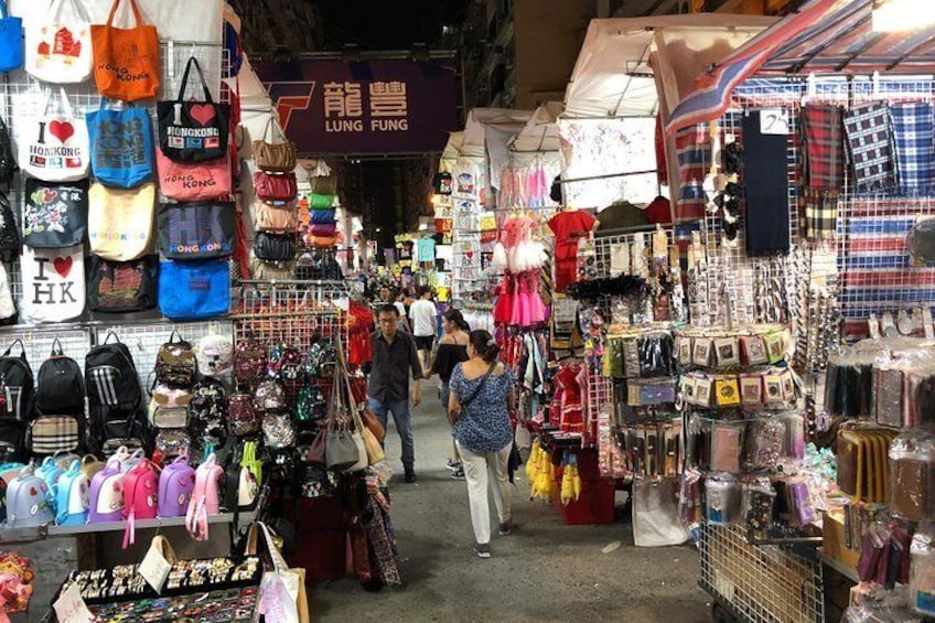 The famous ladies street night market