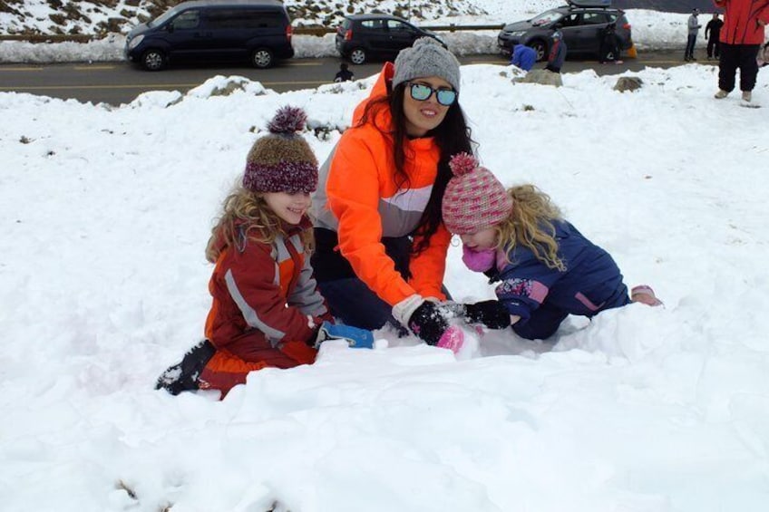 Small Group Snow Activities day Valle Nevado and Farellones