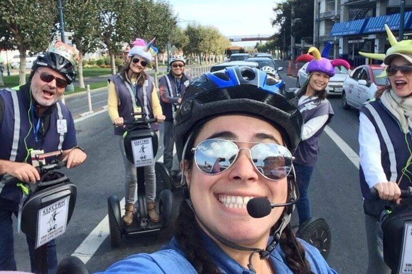 Segway Smiles on every Waterfront Tour