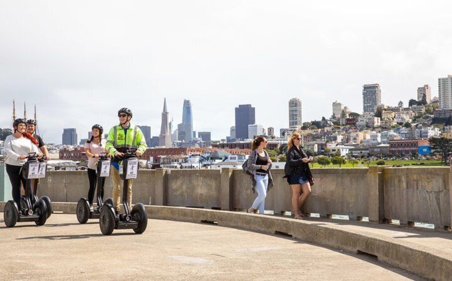 While the San Francisco waterfront can be explored on foot, zipping along on a Segway helps maximize your time in the city.