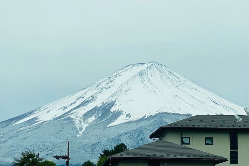 Mt Fuji Private customize tour with English speaking Driver 