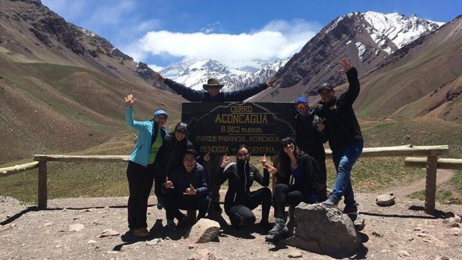 Viewer of Aconcagua Hill