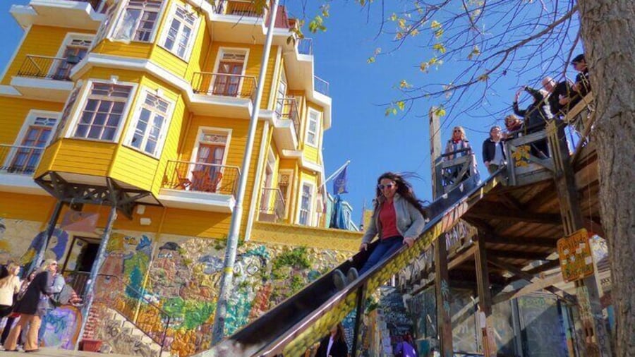From Santiago: Valparaíso, Viña del Mar and Neruda Museum