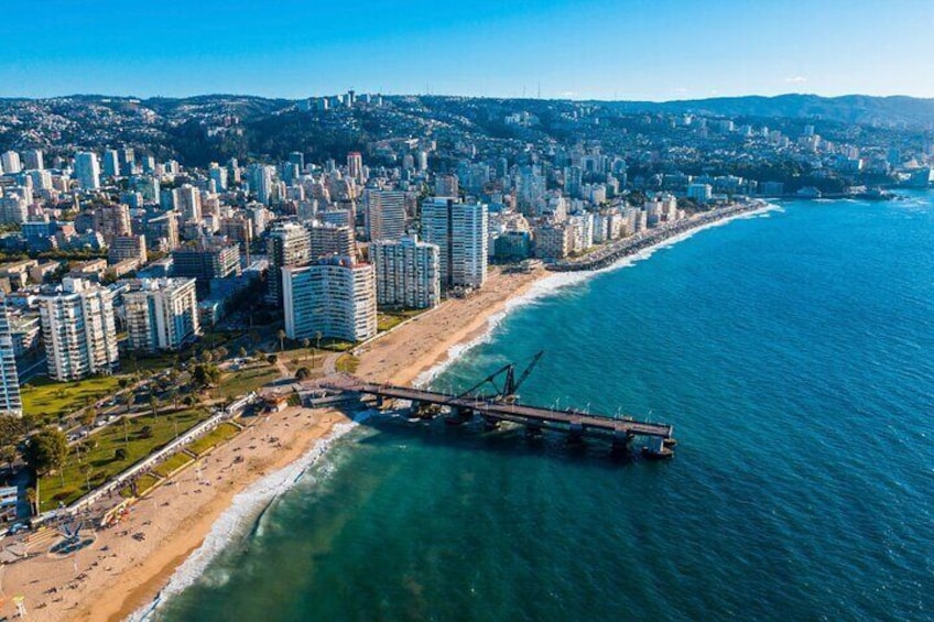 From Santiago: Valparaíso, Viña del Mar and Neruda Museum