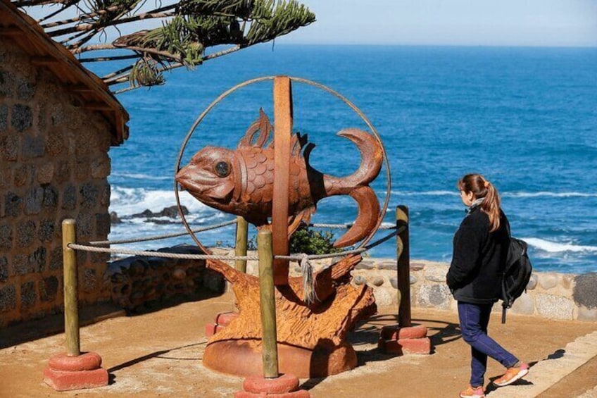 Isla Negra, Algarrobo and Viña Casas del Bosque