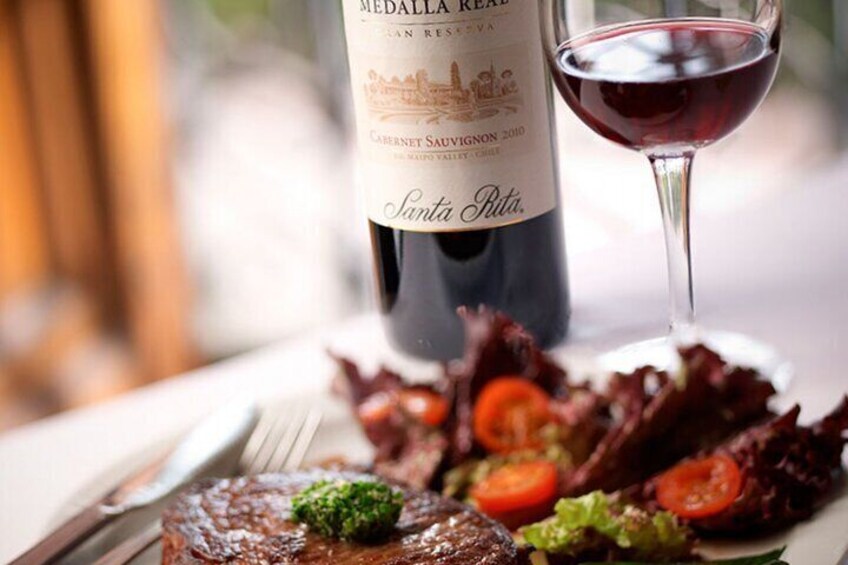 Santa Rita Vineyard Tour with Lunch An unforgettable experience!