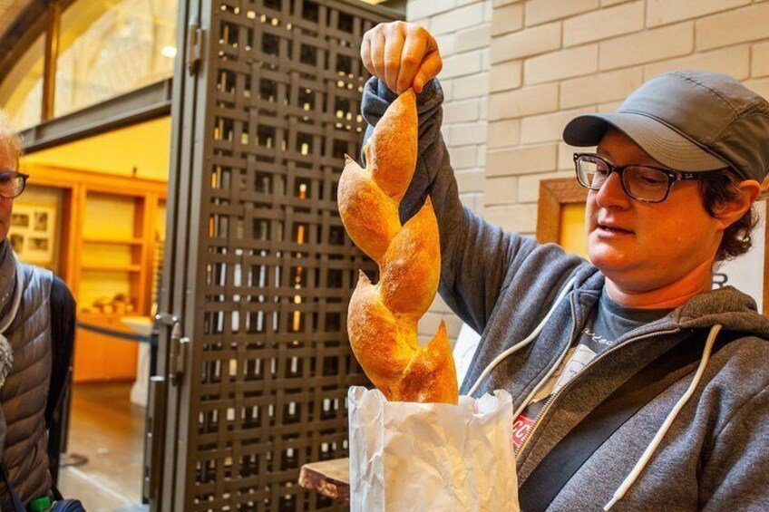 Artisan bread and local delicacies are on the tasting agenda during a Ferry Building Food Tour.