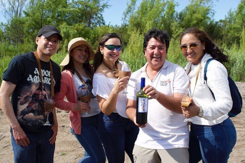 Maipo Valley litle wine bus from Santiago