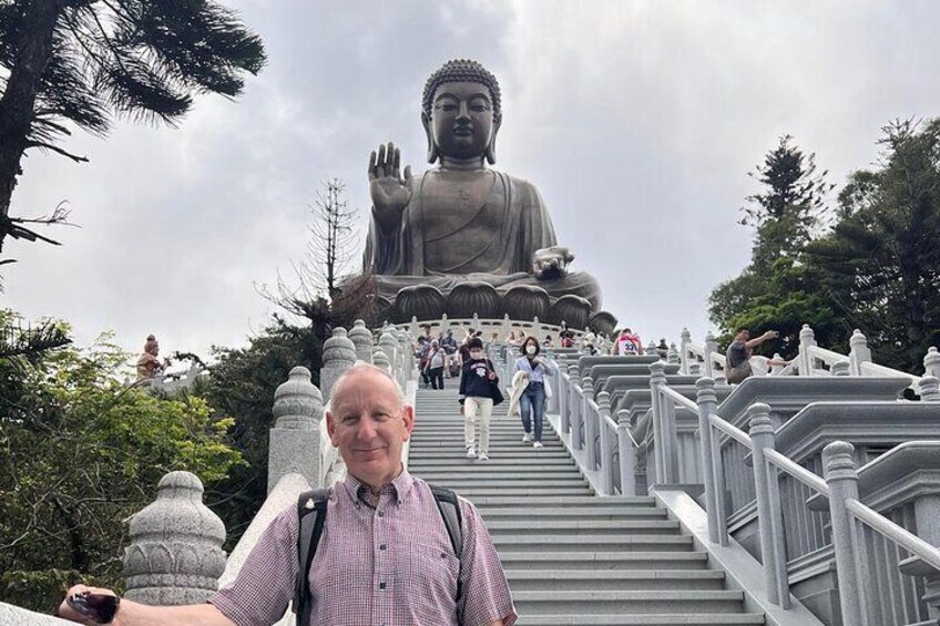 Big Buddha steps