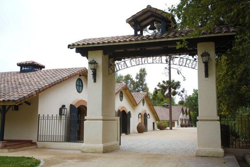 Concha y Toro porch