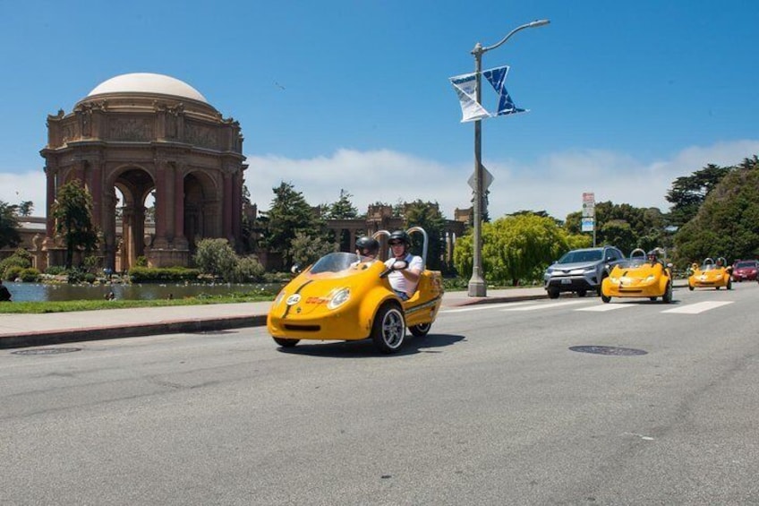 The Palace of Fine Arts in the Marina District