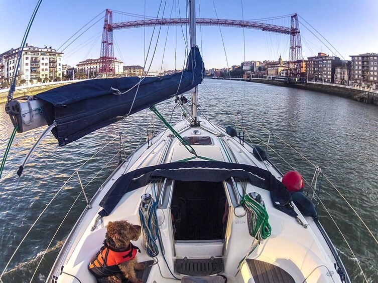 Getxo: Sunset in Sailboat and Dinner