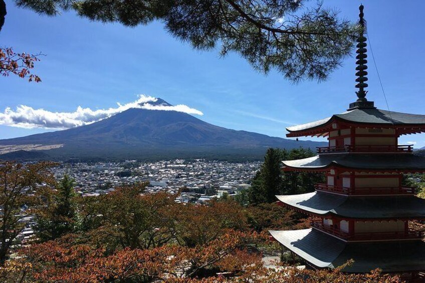 Arakura sengen shirne in summer 