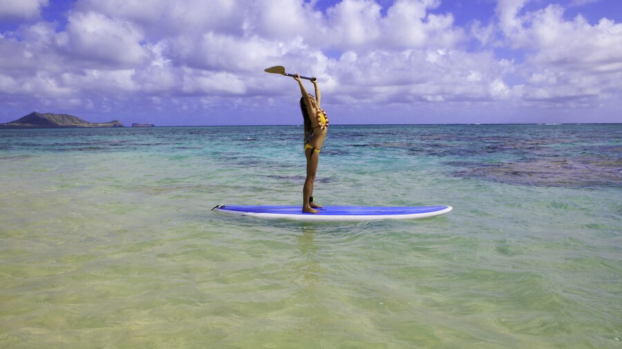 Stand Up Paddle Self Guided Tour in Kailua