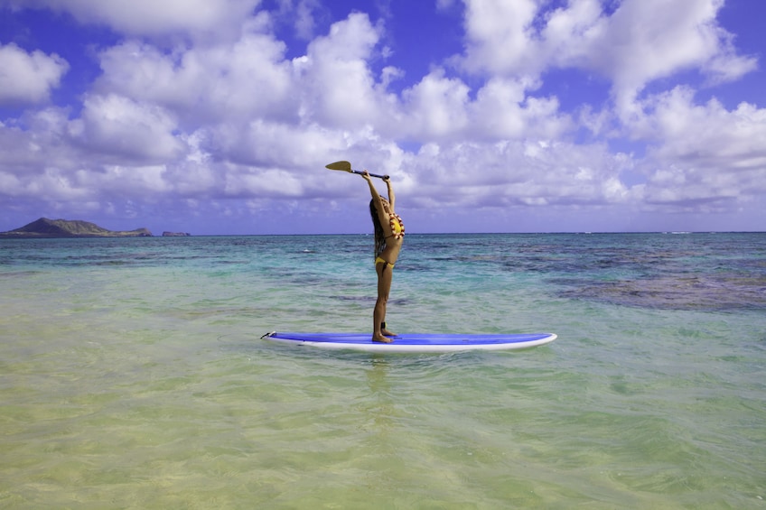 Stand Up Paddle Self Guided Tour in Kailua