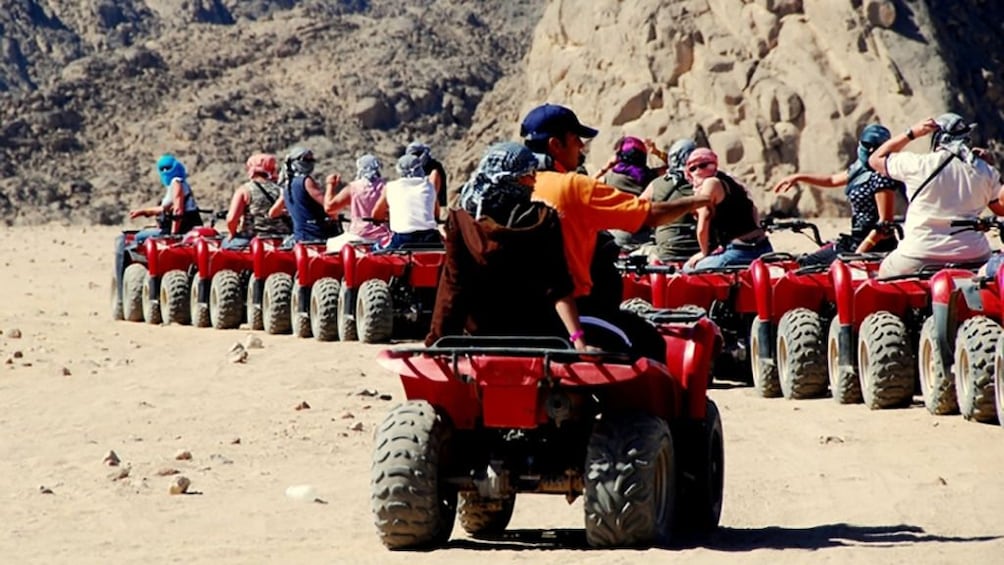 Quad biking with Camel ride & Beduin dinner 