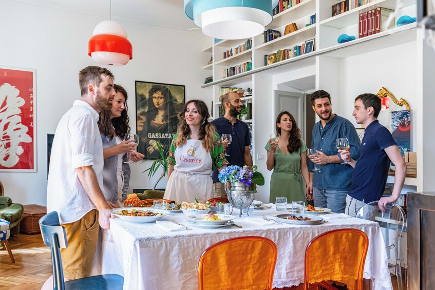 Show Cooking and Dining experience at a local's home in Chianti