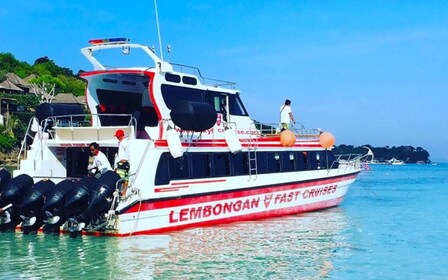 Transfert en bateau rapide entre Bali et l'île de Lembongan
