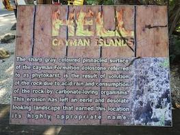 Hell, Seven Mile Beach and Tortuga Rum Cake Factory Tour