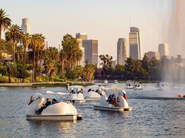 Echo Park Swan Boats