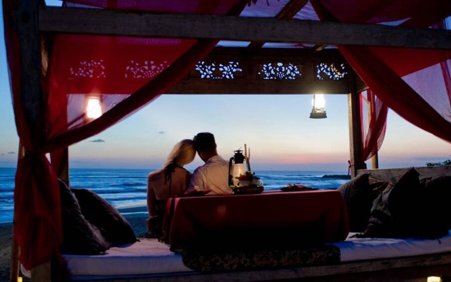 Picnic in Bed at the Beach in Canggu