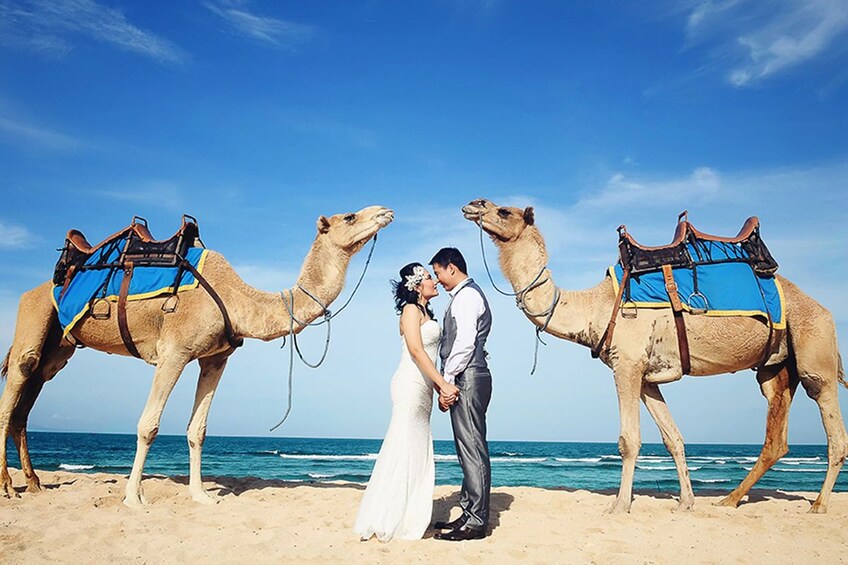 Bali Camel Ride on the Beach with Photo Session