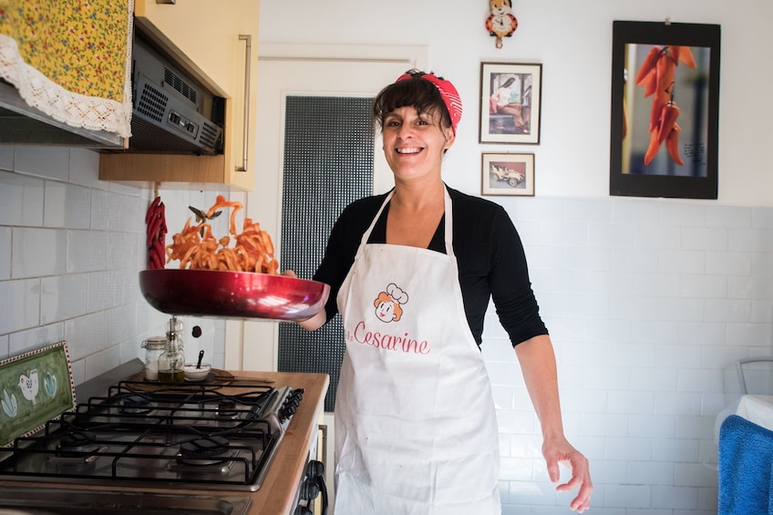 Dining experience at a local's home in Lecce