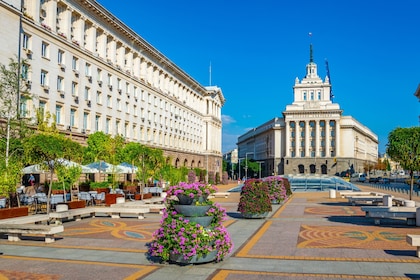 Privat guidet byrundtur i Sofia med gourmetlunsj