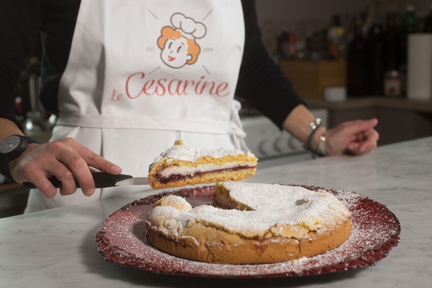 Lunch or dinner and cooking demo at a local home in Taormina