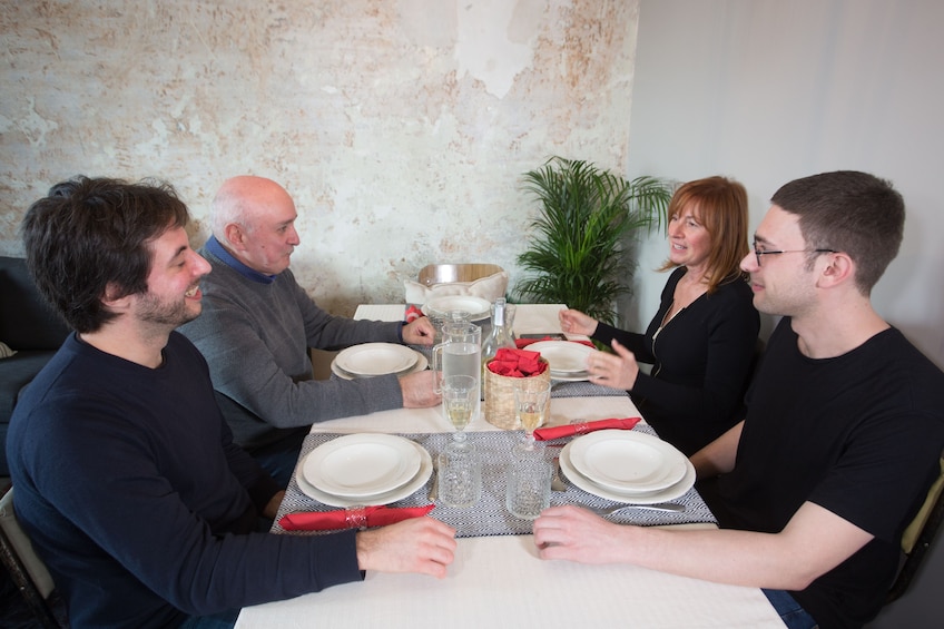 Dining experience at a local's home in Otranto