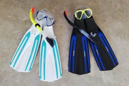 Snorkelling Package: Mask, snorkel. fins
