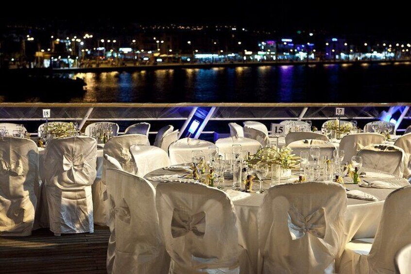 Wave Dancer Deluxe Night Cruise with Fireworks - Adults Only