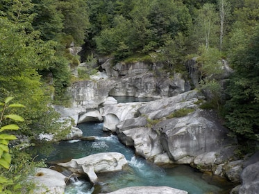 Guided tour to the Uriezzo Orridi, canyons of Ossola Valley