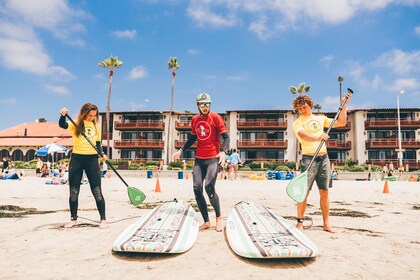 Aprende a hacer surf de remo en La Jolla