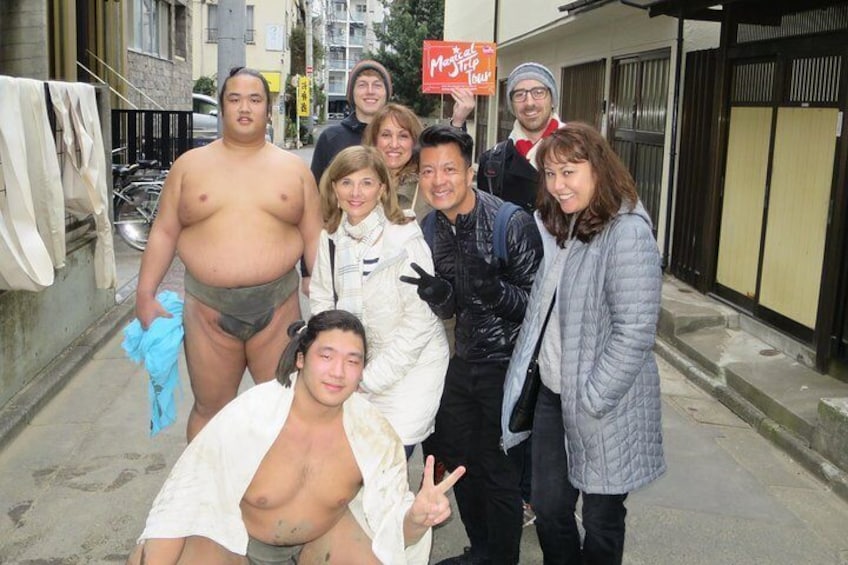 Tokyo Sumo Morning Practice Walking Tour