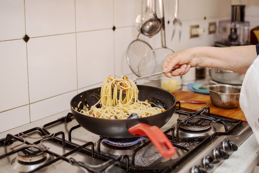 Private Pasta Making Class at Cesarina's Home In La Spezia