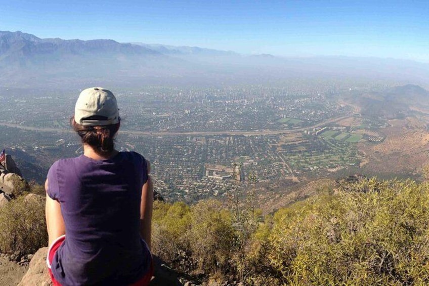 Half day Cerro Manquehue guided hiking tour - Iconic mountain of Santiago, Chile
