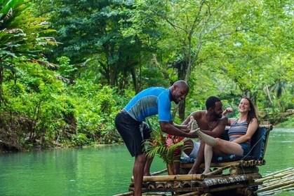 Bamboo Rafting With foot Massage