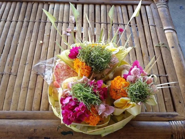 Bali Weaving Class: Lontar Palm Leaf Craft