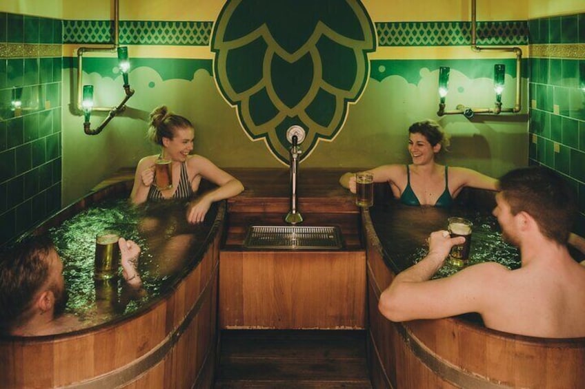 BeerSpa (45 minutes) + Szechenyi ticket (full day)