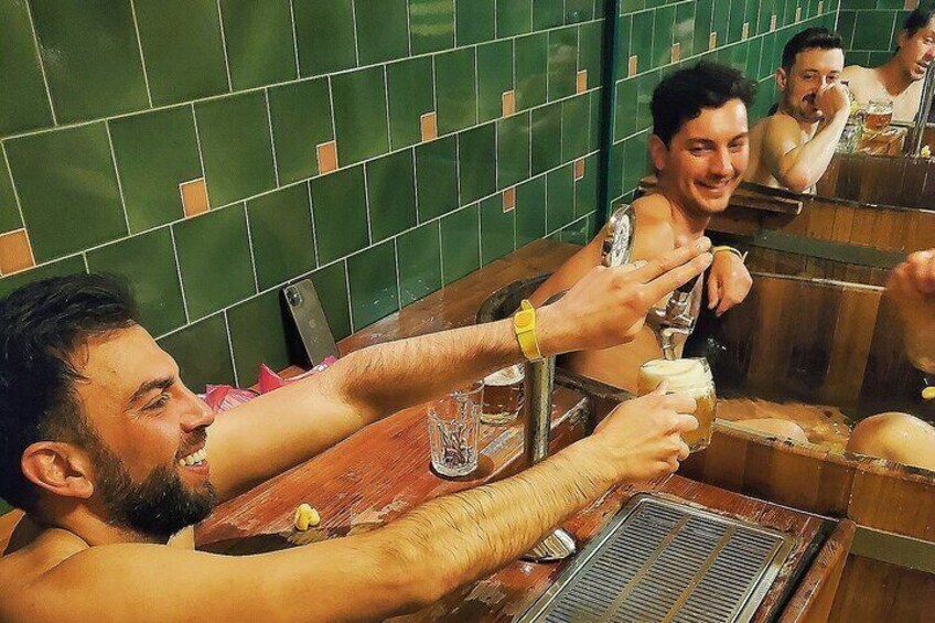 45 Minutes BeerSpa and Full Day Szechenyi Ticket