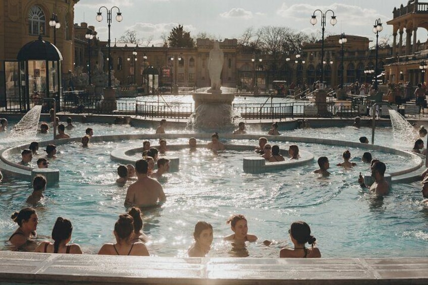 Beerspa (1 hour) + Szechenyi ticket (full day)