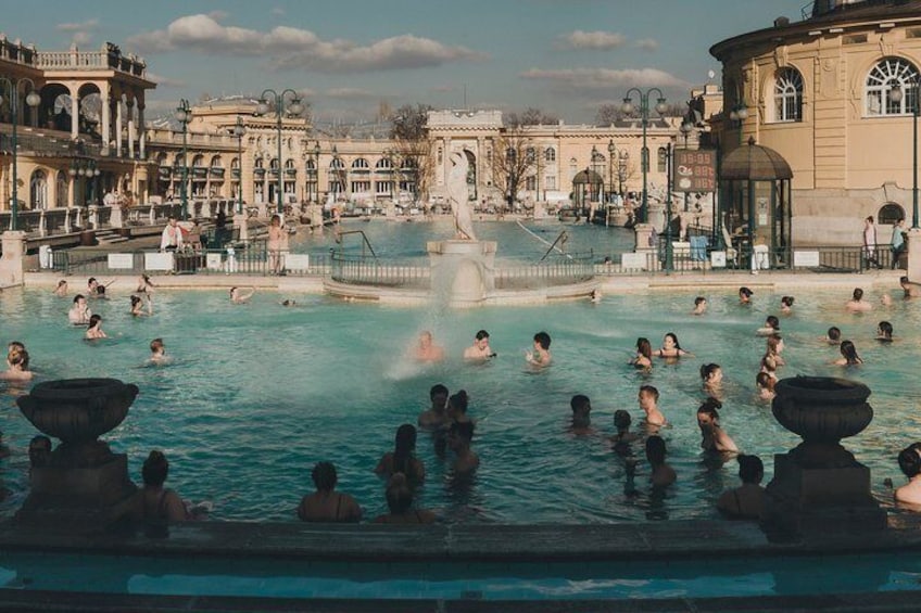 Beerspa (1 hour) + Szechenyi ticket (full day)