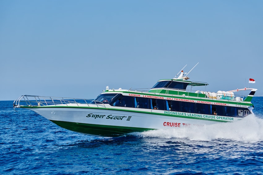 Scoot Boat Transfer from Sanur to Lembongan/Gili/Lombok