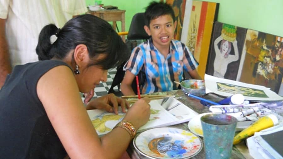 Bali Traditional Painting Class