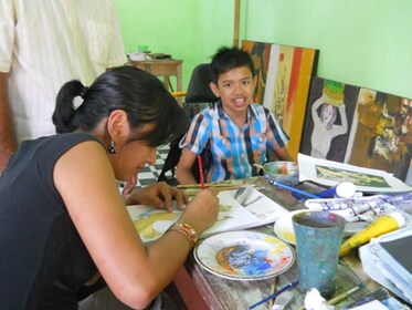 Kelas Melukis Tradisional Bali