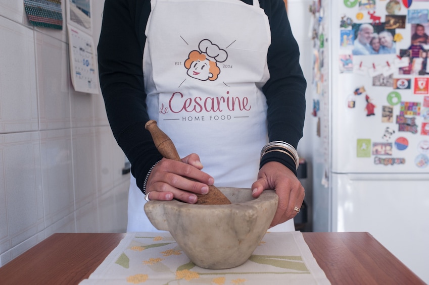 Dining experience at a local's home in Genoa