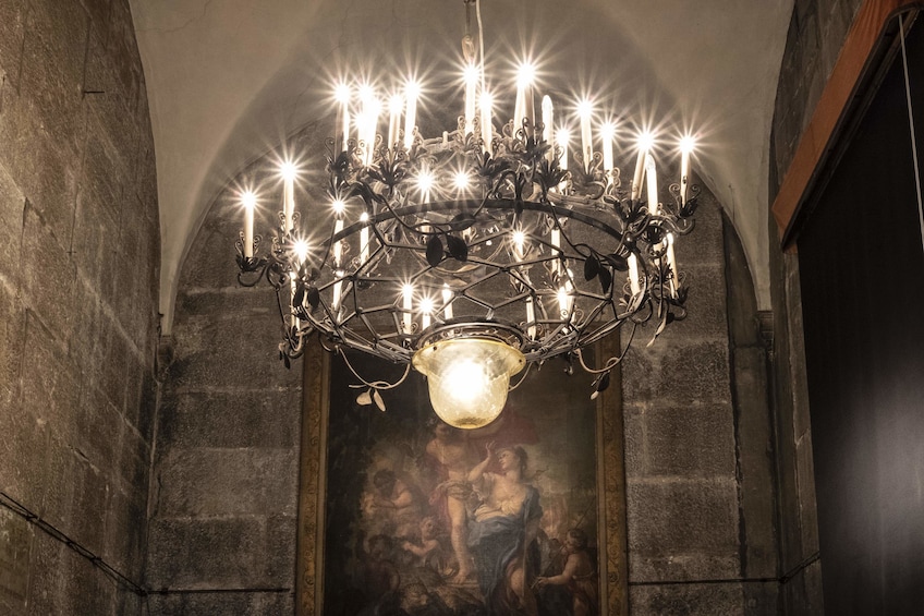 Chandelier at the Prison of Doge's Palace