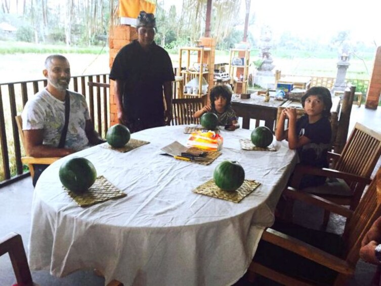 Bali Fruit Carving Class